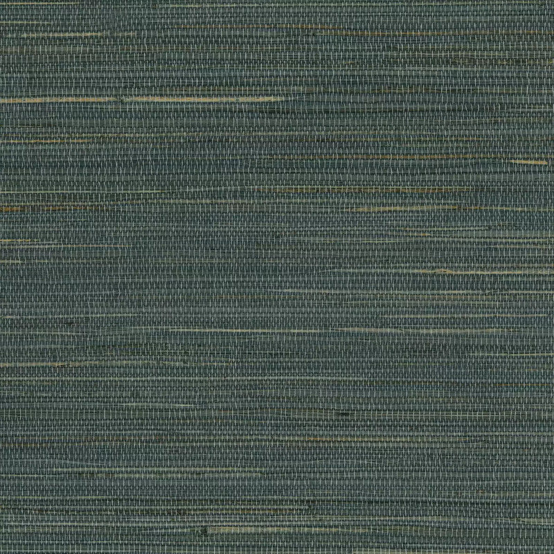 media image for Kanoko Grasscloth II Wallpaper in Dark Green 286