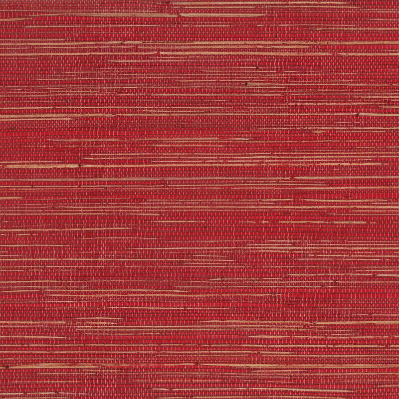 media image for Kanoko Grasscloth II Wallpaper in Red 250
