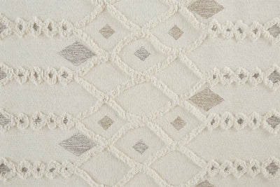 product image for Elika Ivory and Tan Rug by BD Fine Texture Image 1 83