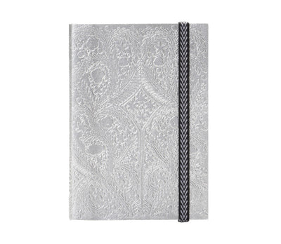 product image for paseo embossed silver notebook design by christian lacroix 2 28