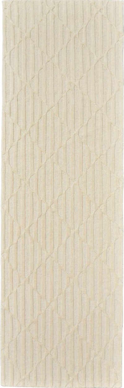 product image for Colter Hand Woven Ivory and Cream Rug by BD Fine Flatshot Image 1 23
