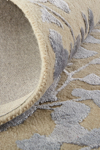product image for Khalo Hand Tufted Tan and Silver Rug by BD Fine Roll Image 1 81