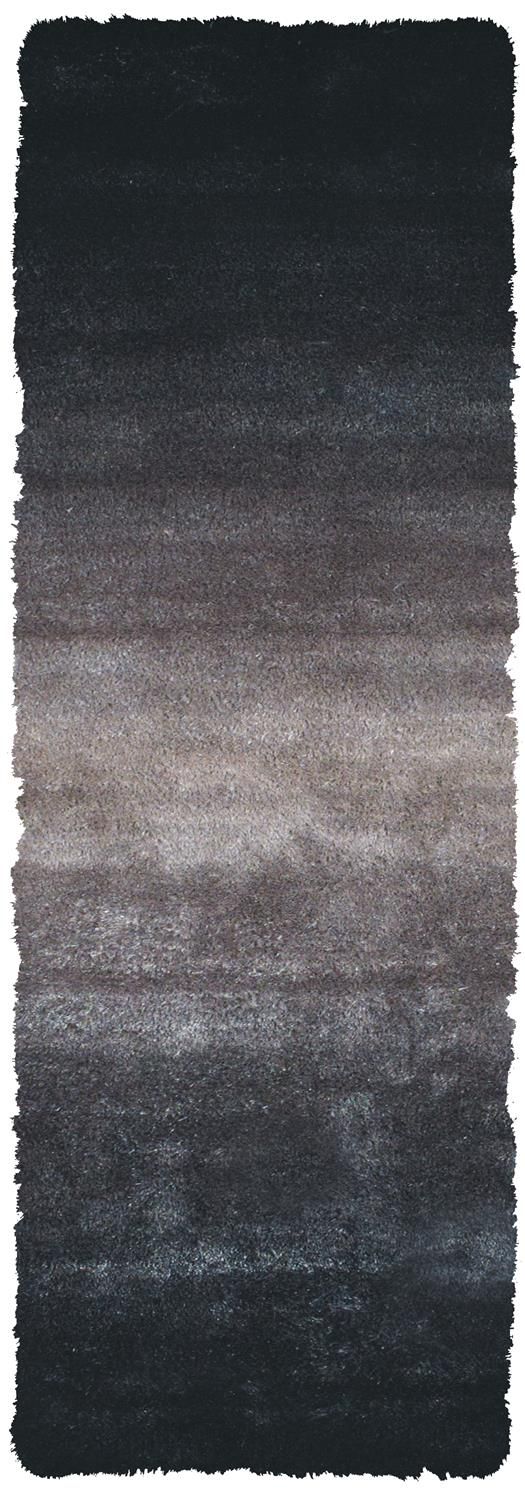 media image for Freya Hand Tufted Black and Gray Rug by BD Fine Flatshot Image 1 220