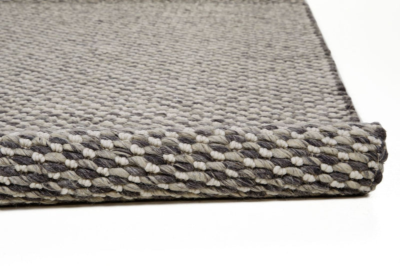 media image for Genet Hand Woven Gray and Ivory Rug by BD Fine Roll Image 1 298