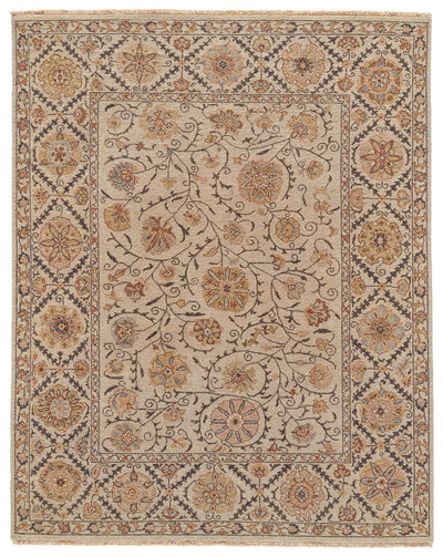 product image of Sulli Hand Knotted Tan Rug by BD Fine Flatshot Image 1 598