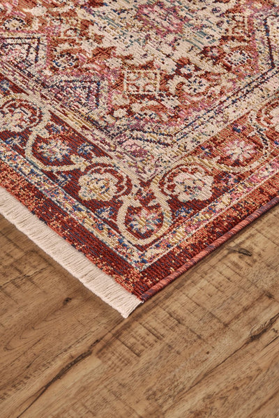 product image for Tessina Rust and Pink Rug by BD Fine Corner Image 1 30