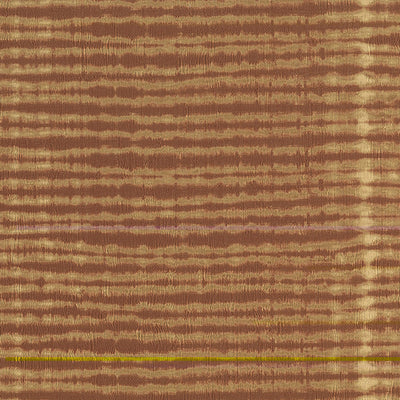 product image of Shibori Horizontal Stripe Wallpaper in Orange/Terracotta 589