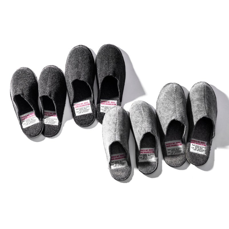 media image for slippers large light gray design by puebco 5 27