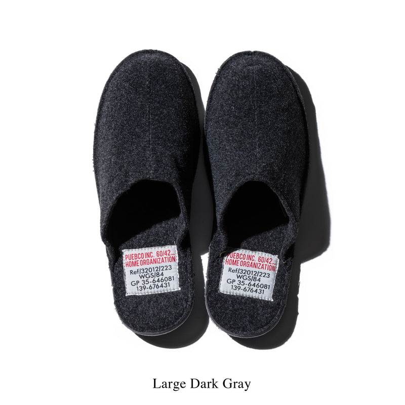 media image for slippers large light gray design by puebco 2 294