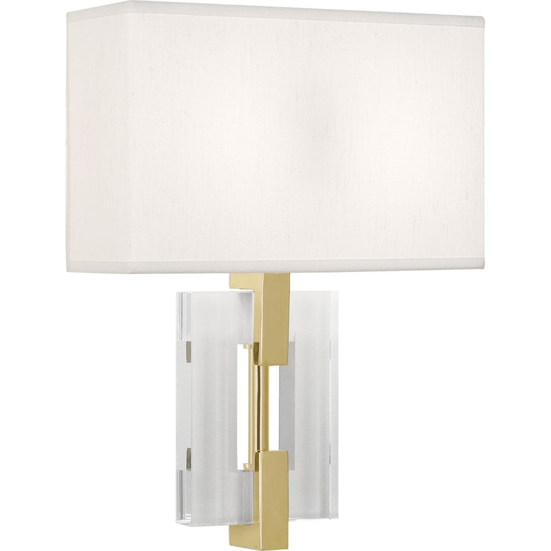 media image for lincoln wall sconce by robert abbey ra 1009b 2 284