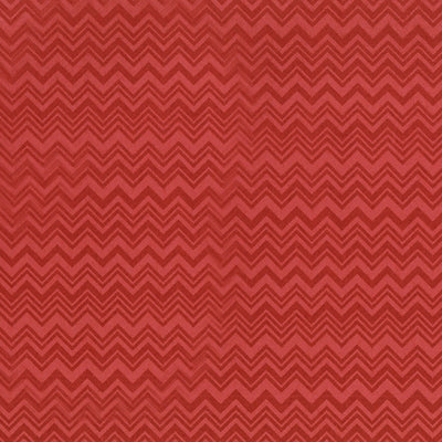 product image of Chevron Small Tone on Tone Wallpaper in Red 56