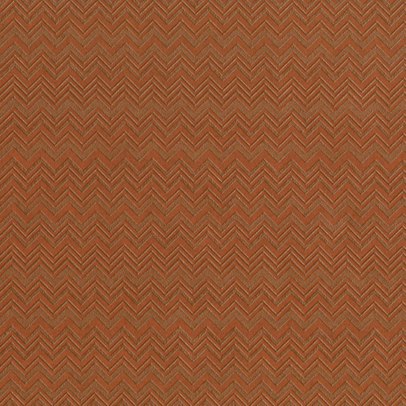 media image for Chevron Small Tone on Tone Wallpaper in Burnt Orange 221