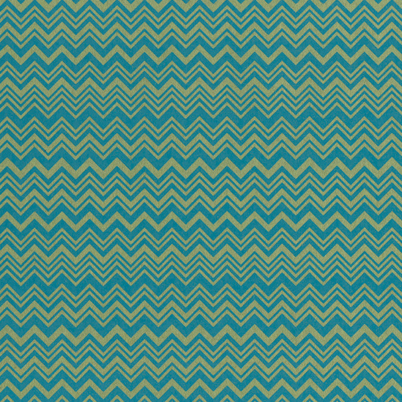 media image for Chevron Small Alternating Wallpaper in Teal Green/Blue 218