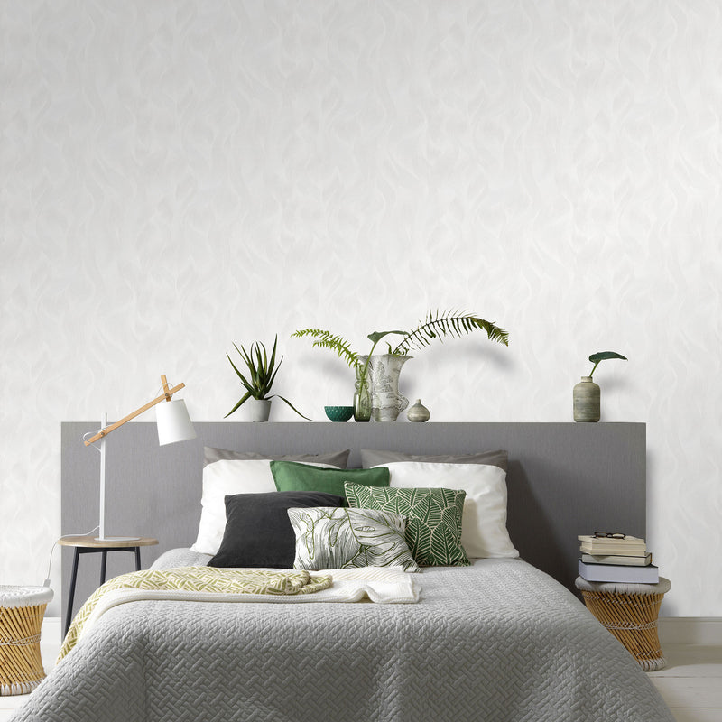 media image for Wave Pattern Wallpaper in Cream from the ELLE Decoration Collection by Galerie Wallcoverings 272