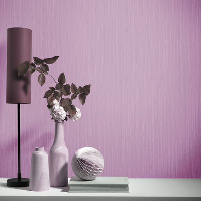 product image for Plain Structure Wallpaper in Purple/Pink from the ELLE Decoration Collection by Galerie Wallcoverings 77