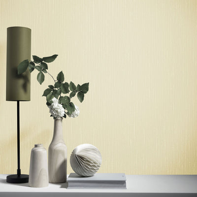 product image for Plain Structure Wallpaper in Light Gold from the ELLE Decoration Collection by Galerie Wallcoverings 66