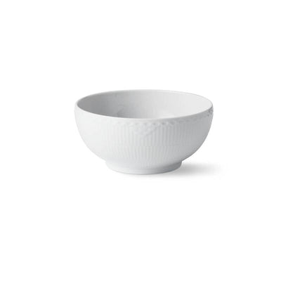 product image for white fluted half lace serveware by new royal copenhagen 1017292 24 32