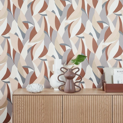 product image for Elle Decoration Geo Graphic Wallpaper in Beige/Neutral 29