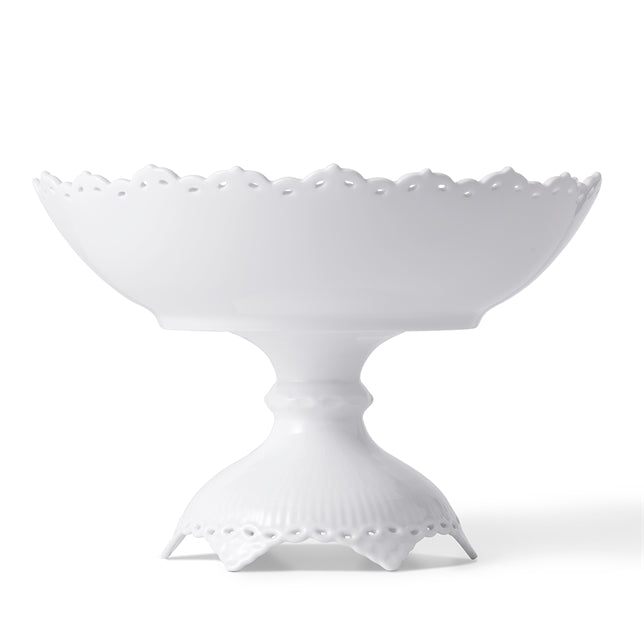 media image for white fluted full lace serveware by new royal copenhagen 1052697 10 291