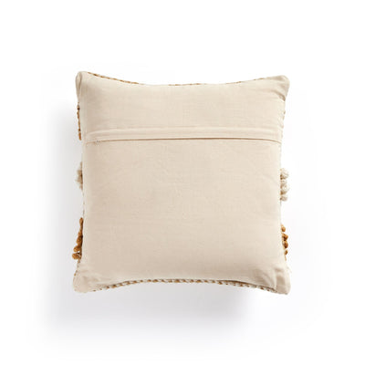 product image for textured stripe heathered pillow set ochre white by bd studio 106840 005 2 19