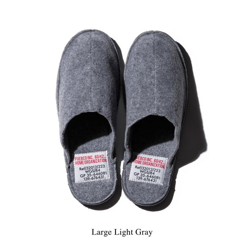 media image for slippers large light gray design by puebco 3 295