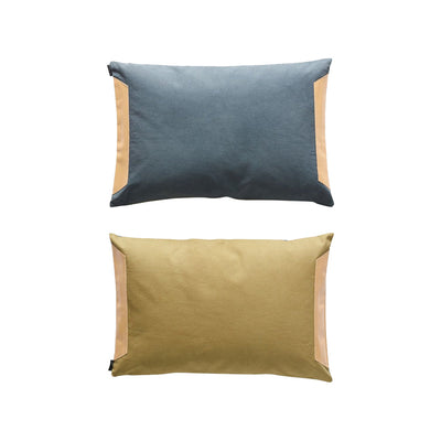 product image of Deco Cushion In Steel Blue Olive Design By Oyoy 1 587