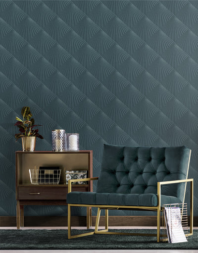 product image for Diamond Starburst Paintable Wallpaper by Seabrook Wallcoverings 2