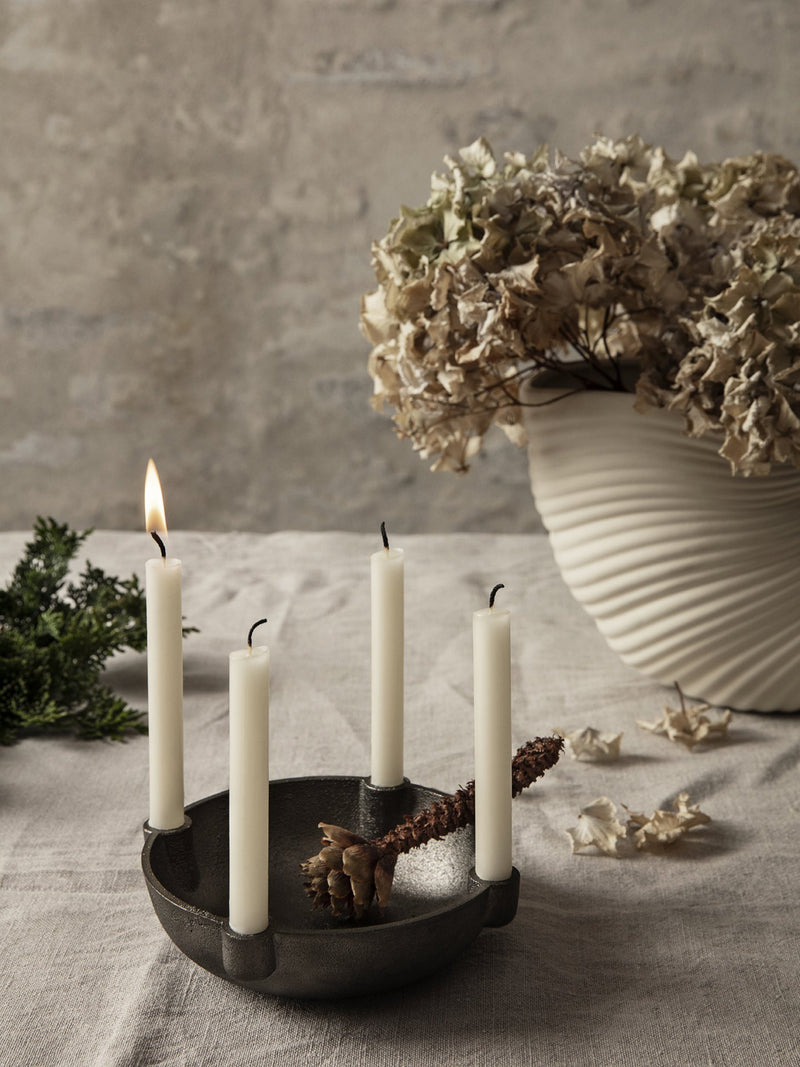 media image for Bowl Candle Holder in Casted Brass by Ferm Living by Ferm Living 233
