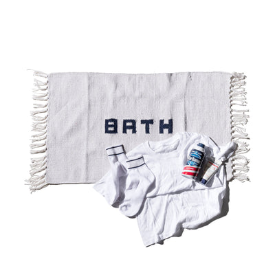 product image for Handloomed Recycle Yarn Bath Mat By Puebco 110929 1 96