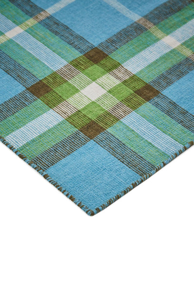product image for Jens Hand Woven Blue and Green Rug by BD Fine Corner Image 1 82