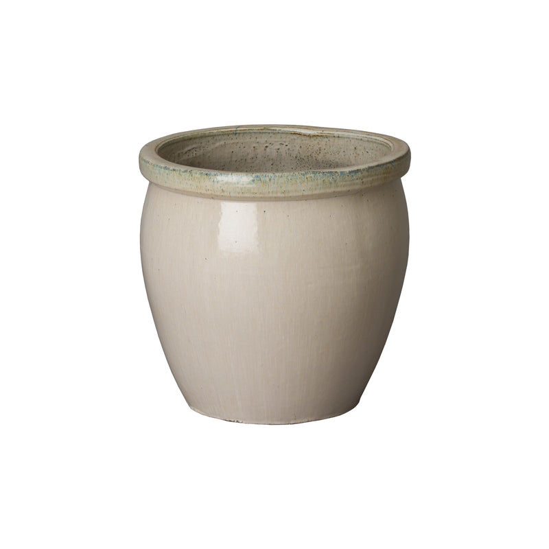 media image for set of 2 round planters 1 260