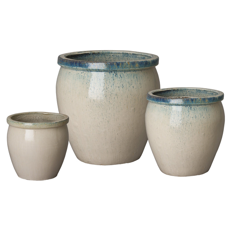media image for set of 2 round planters 4 297