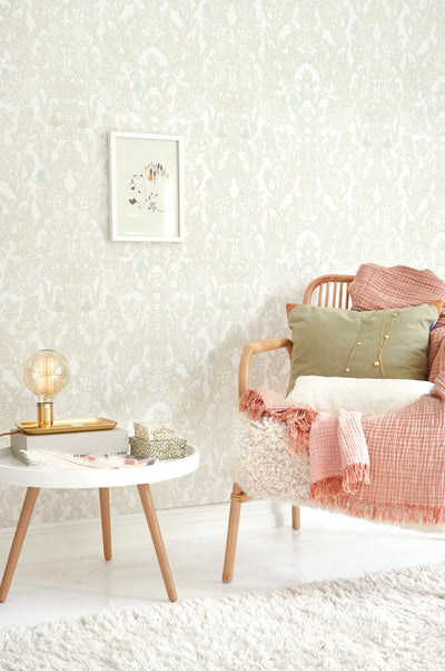 product image for Amelie Creme Wallpaper by Majvillan 72