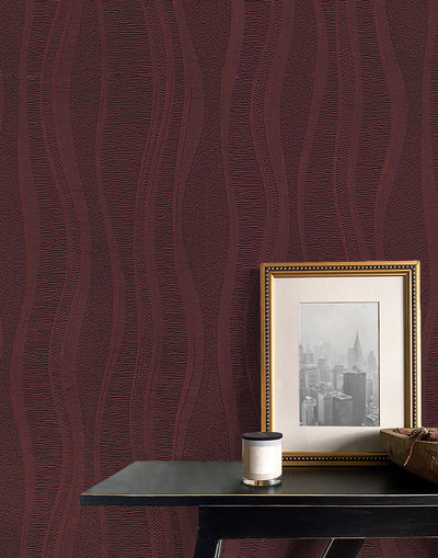 product image for Patterned Ribbon Paintable Wallpaper by Seabrook Wallcoverings 6