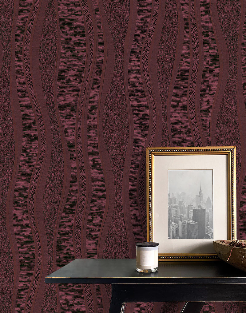 media image for Patterned Ribbon Paintable Wallpaper by Seabrook Wallcoverings 245