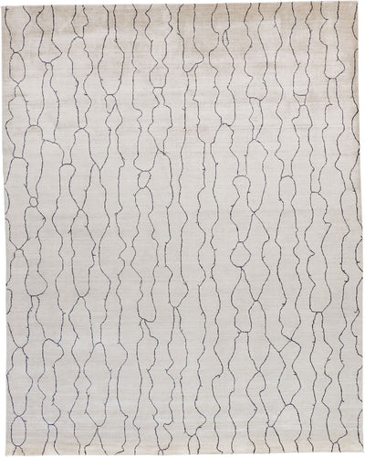 product image of Miska Hand Woven Ivory and Gray Rug by BD Fine Flatshot Image 1 528