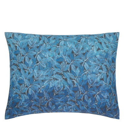 product image for Bandipur Azure/Emerald Linen Decorative Pillow By Designers Guild 7