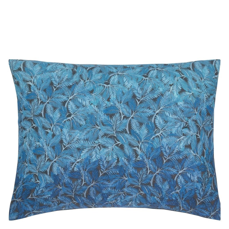 media image for Bandipur Azure/Emerald Linen Decorative Pillow By Designers Guild 253