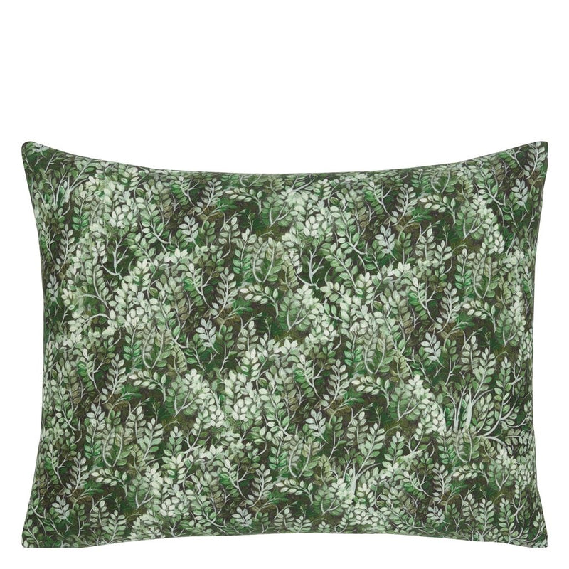 media image for Bandipur Azure/Emerald Linen Decorative Pillow By Designers Guild 279