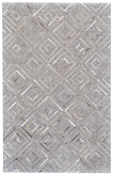 product image for Canady Hand Woven Gray Rug by BD Fine Flatshot Image 1 31