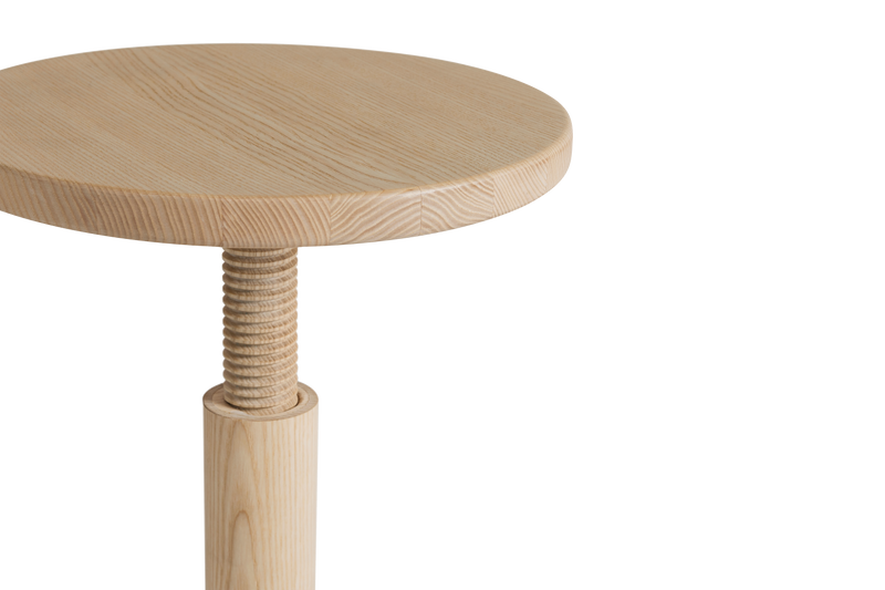 media image for bobbin all wood stool by hem 14149 3 241