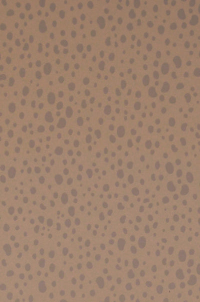 product image for Animal Dots Soft Brown Wallpaper by Majvillan 93