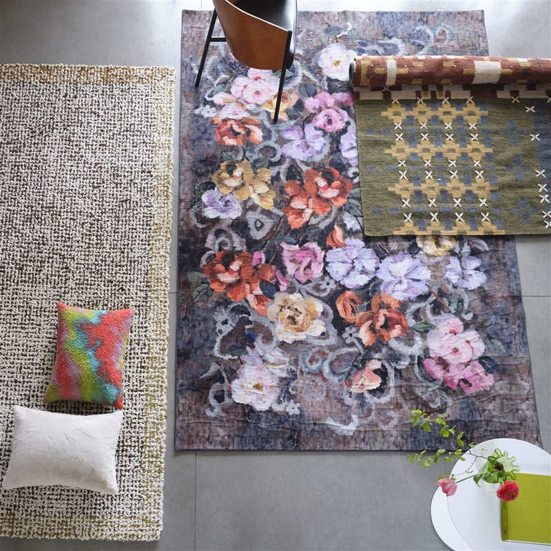 media image for tapestry flower rug by designers guild rugdg0835 2 283