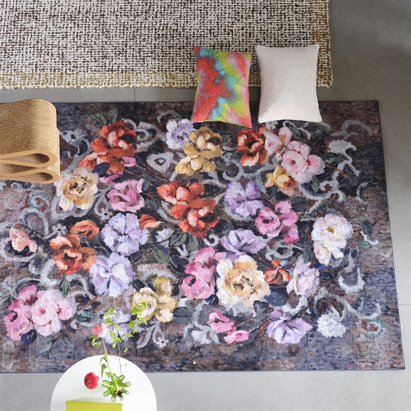 media image for tapestry flower rug by designers guild rugdg0835 3 288