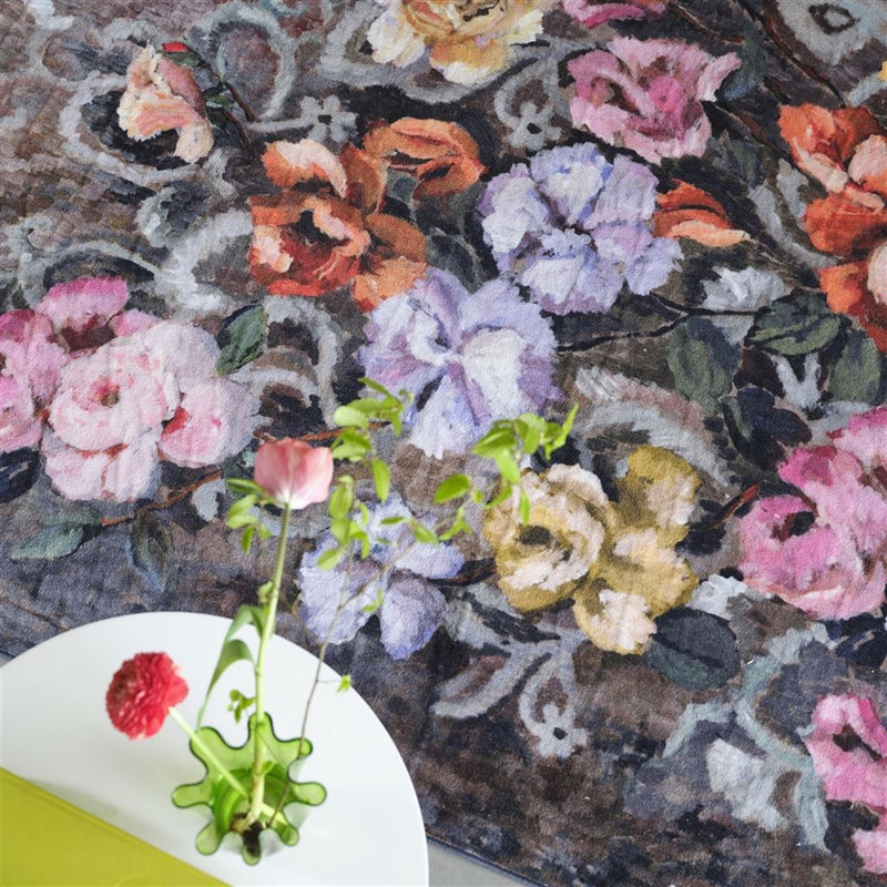media image for tapestry flower rug by designers guild rugdg0835 4 215