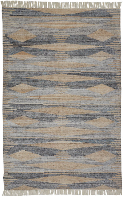 product image of Elstow Hand Woven Latte Tan and Gray Rug by BD Fine Flatshot Image 1 564