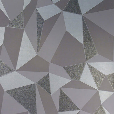 product image of Geometric Abstract Transitional Wallpaper in Grey 543