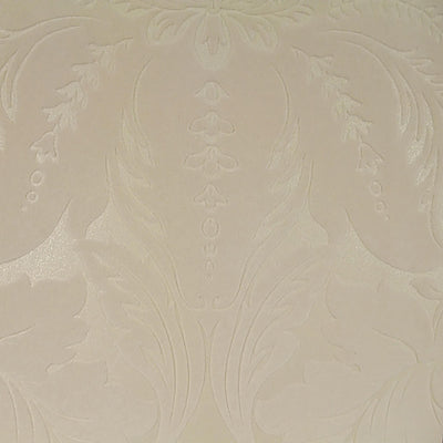product image of Damask Flocked Wallpaper in Bisque 52