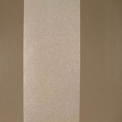 product image of Stripe Wide Textured Wallpaper in Mocha/Gold 55