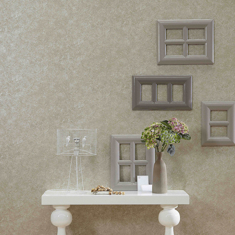 media image for Plaster-Effect Textured Wallpaper in Latte 218